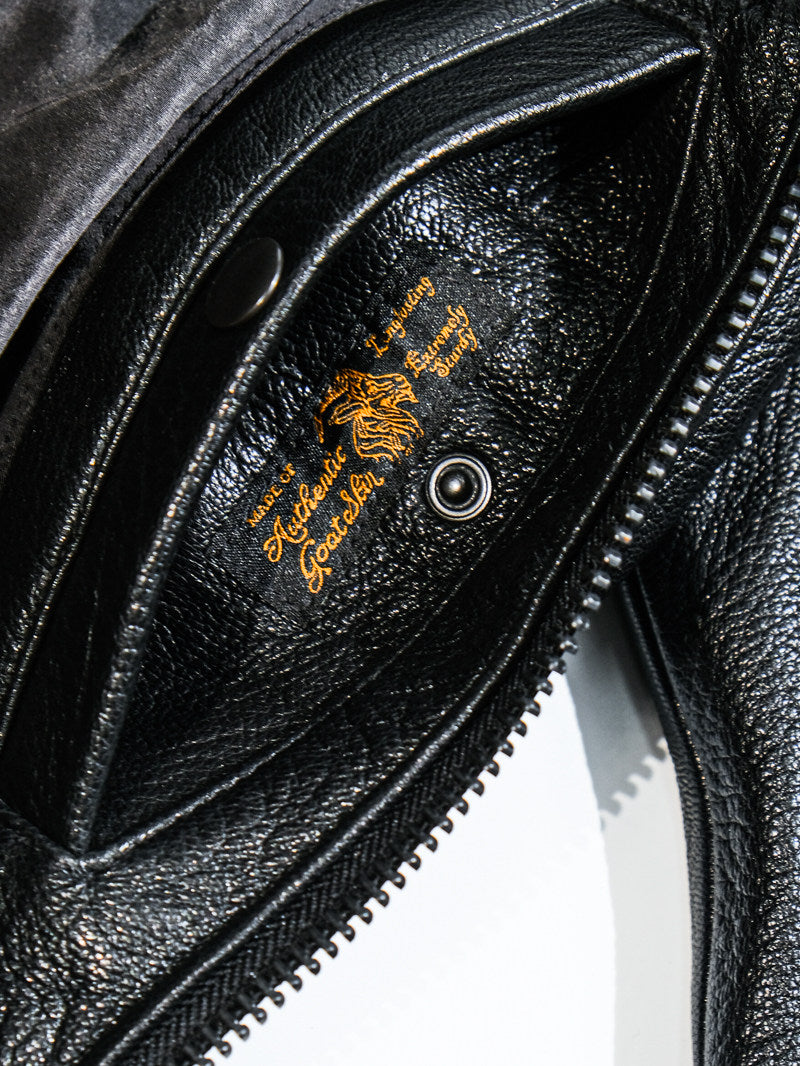 Black G1 Flight Jacket washed