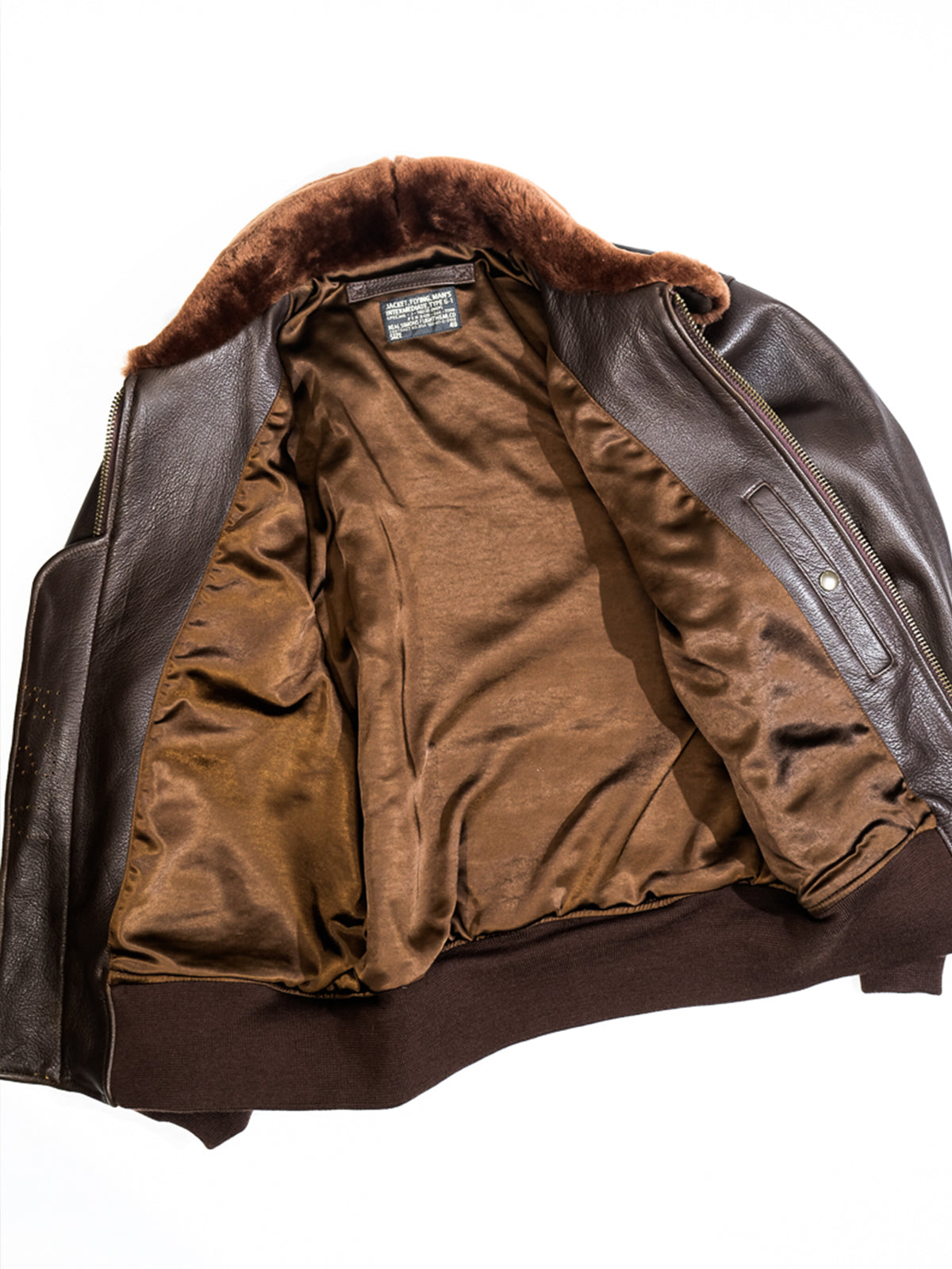 Brown-G1-Bomber-Jacket-Liner