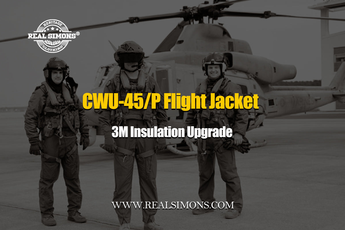 The REAL SIMONS CWU-45/P Flight Jacket: Where Heritage Meets