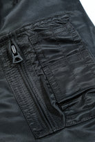 CWU 45P Flight Jacket Black Details 3