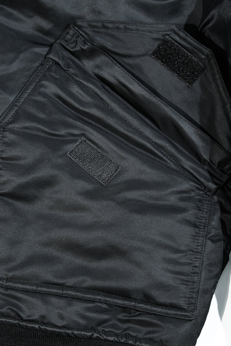 CWU 45P Flight Jacket Black Details 5