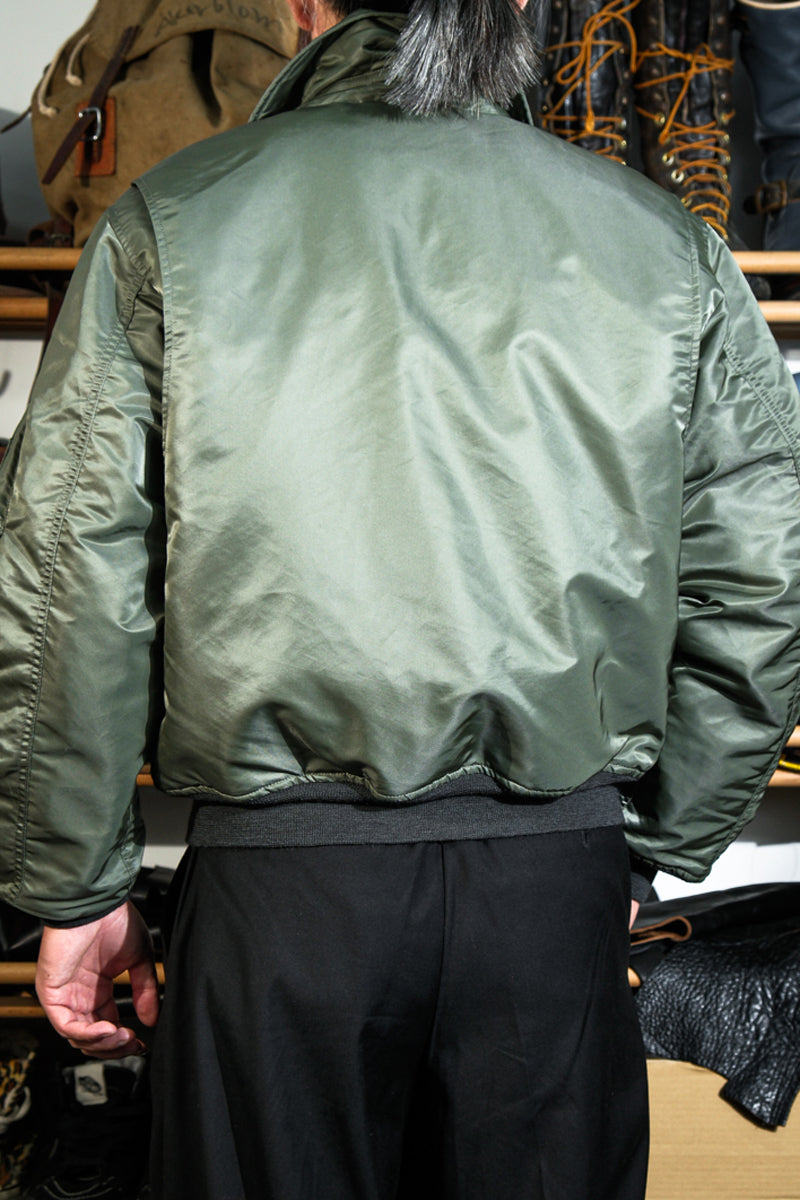 CWU 45P Flight Jacket Military Green Back