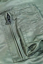 CWU 45P Flight Jacket Military Green Details 8
