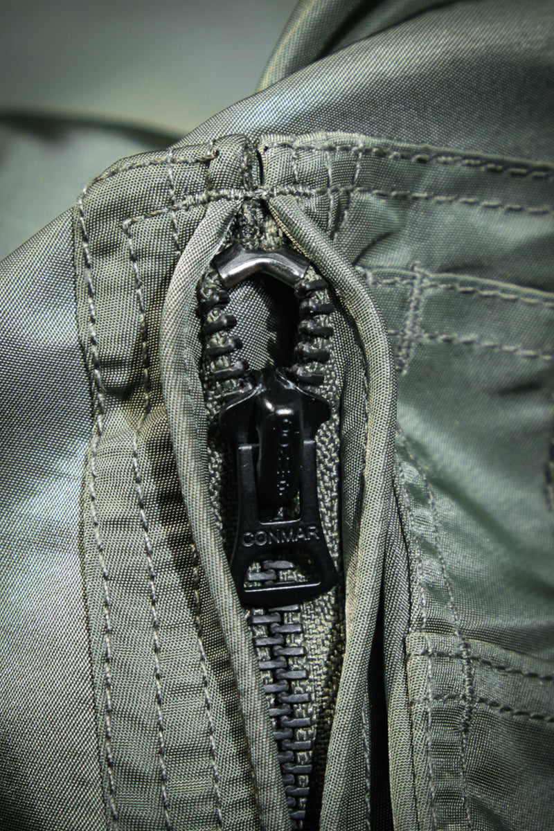 CWU 45P Flight Jacket Military Green Details 12