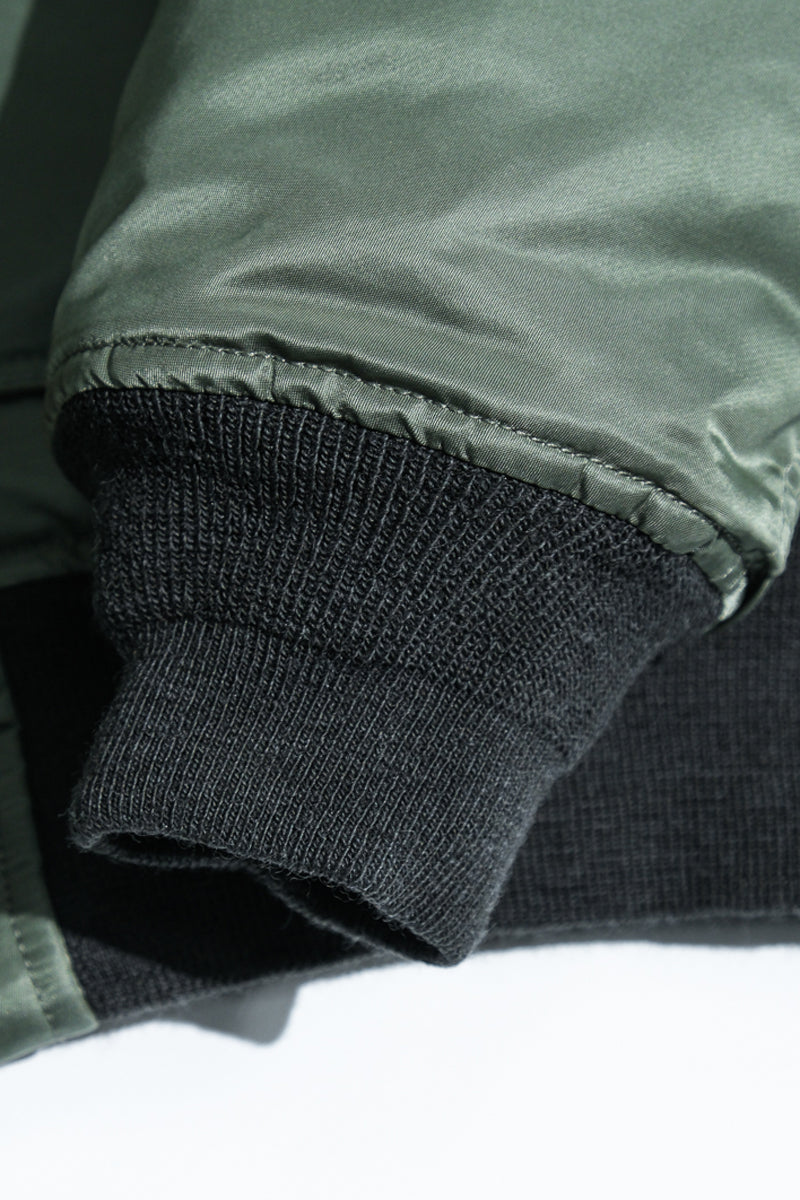 CWU 45P Flight Jacket Military Green Details 14