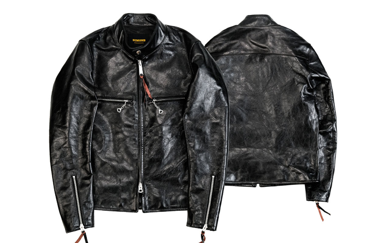 Cafe Racer Leather Jacket