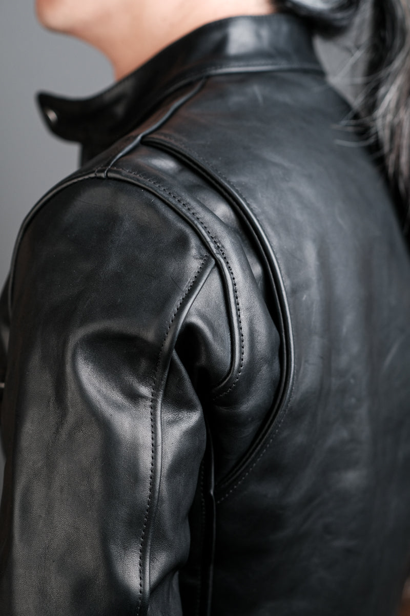 Vintage Horsehide Cafe Racer Jacket Upgraded SCHOTT 641 Design