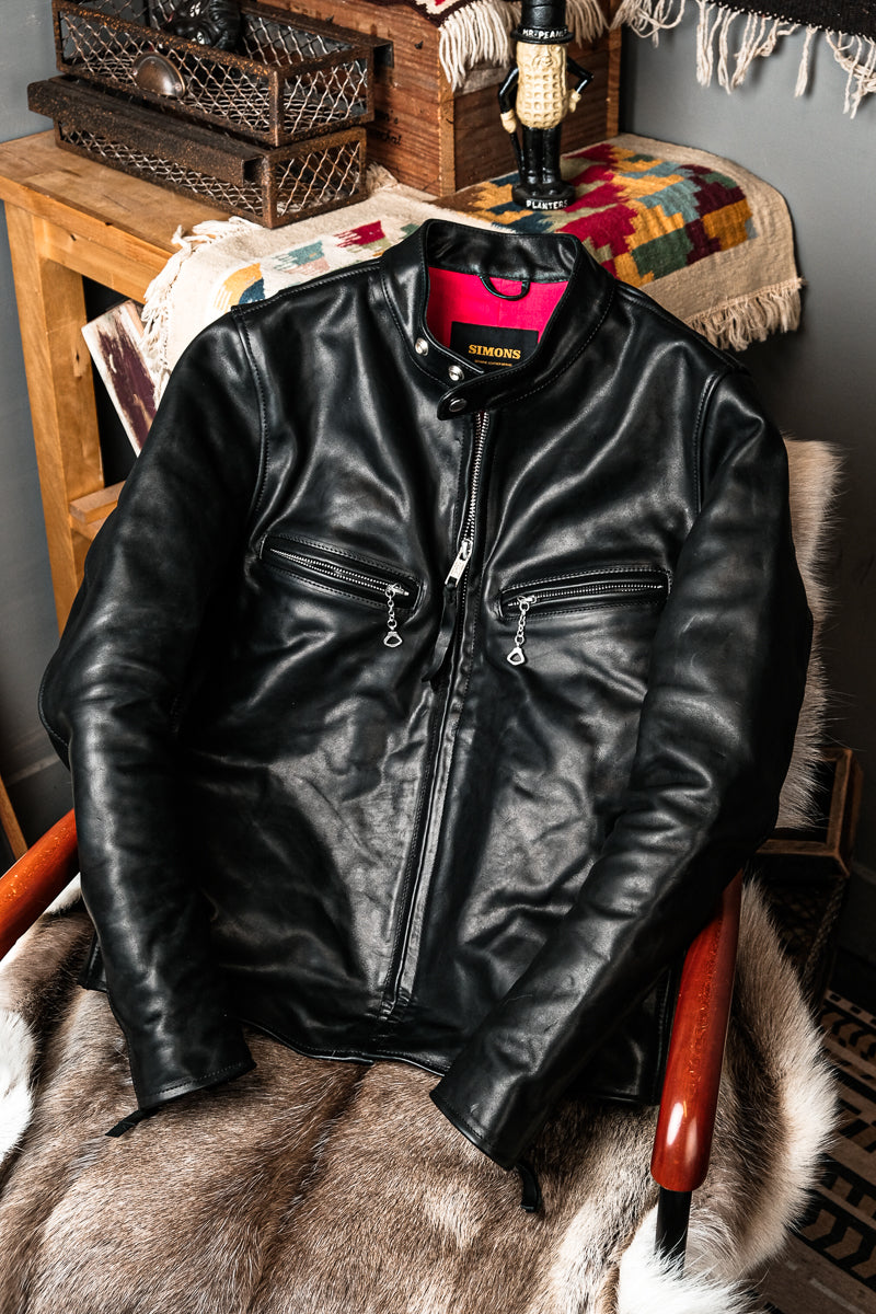 Cafe racing phone car jacket