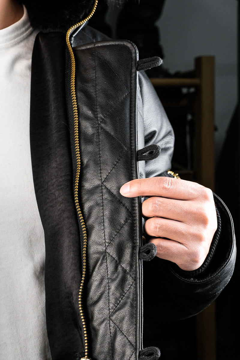 Cowhide N3B Down Parka Details 12