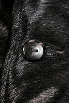 Details of the black Costsack Leather Jacket 3