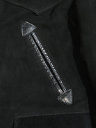 Farmers leather jacket with black pockets