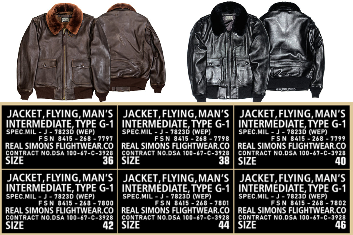 G1 Flight Jacket Reissue Description