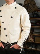 Goatskin-Motorcycle-leather-Jacket-Natural-hide-model-picture-5