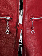 Goatskin-coffee-racing-jacket-with-red-zipper-2