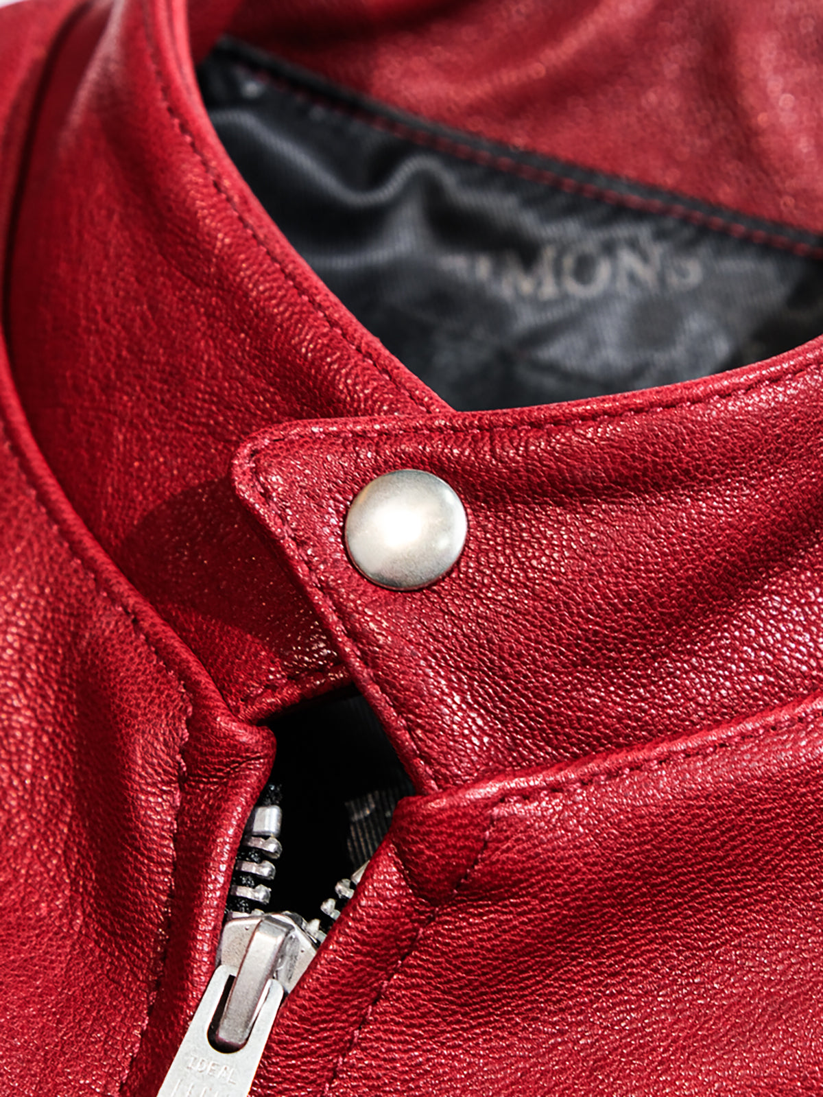 Goatskin-leather-cafe-racer-jacket-with-red-collar