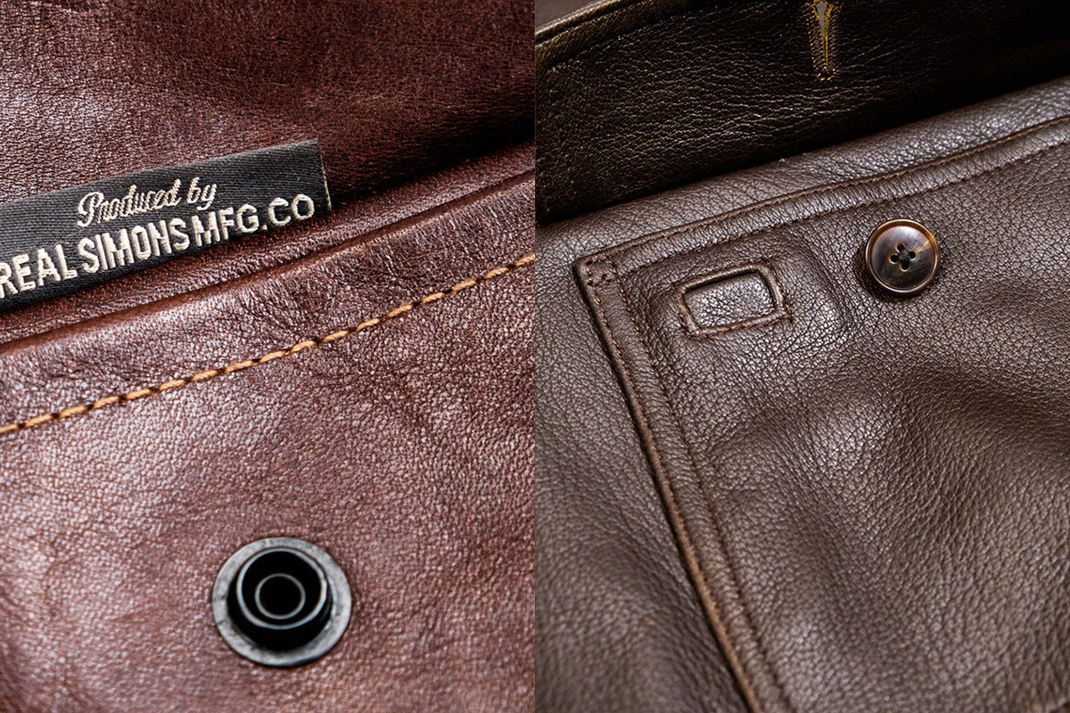 Horsehide Goatskin vs Goatskin