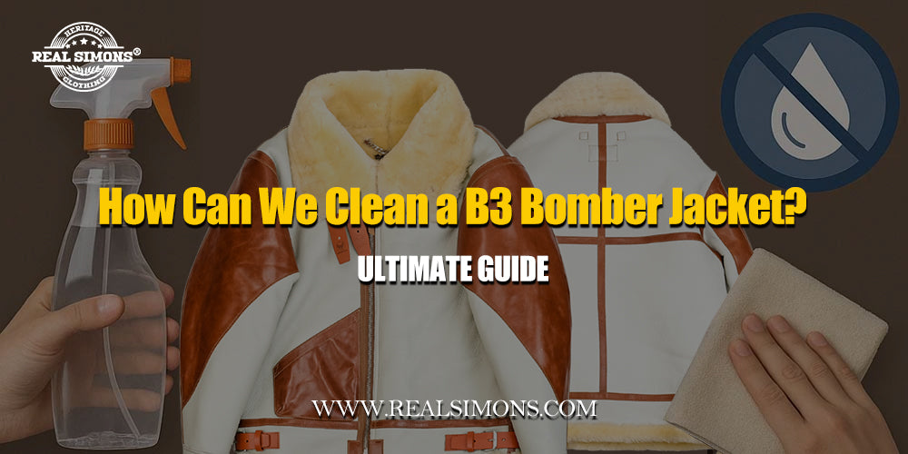 How Can We Clean a B3 Bomber Jacket