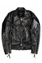 J-100 Coffee Horsehide Racing Jacket