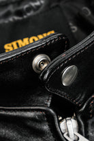 J-100 Ponyhide Coffee Racing Jacket Details 6