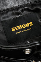 J-100 Ponyhide Coffee Racing Jacket Details 7