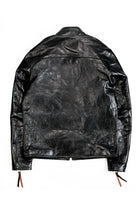 J-100 Ponytail Coffee Racing Jacket Back