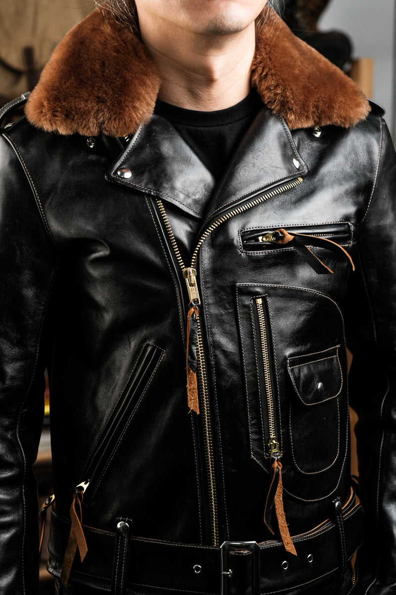 J-24 Jacket with Detachable Fur Collar — Details 11