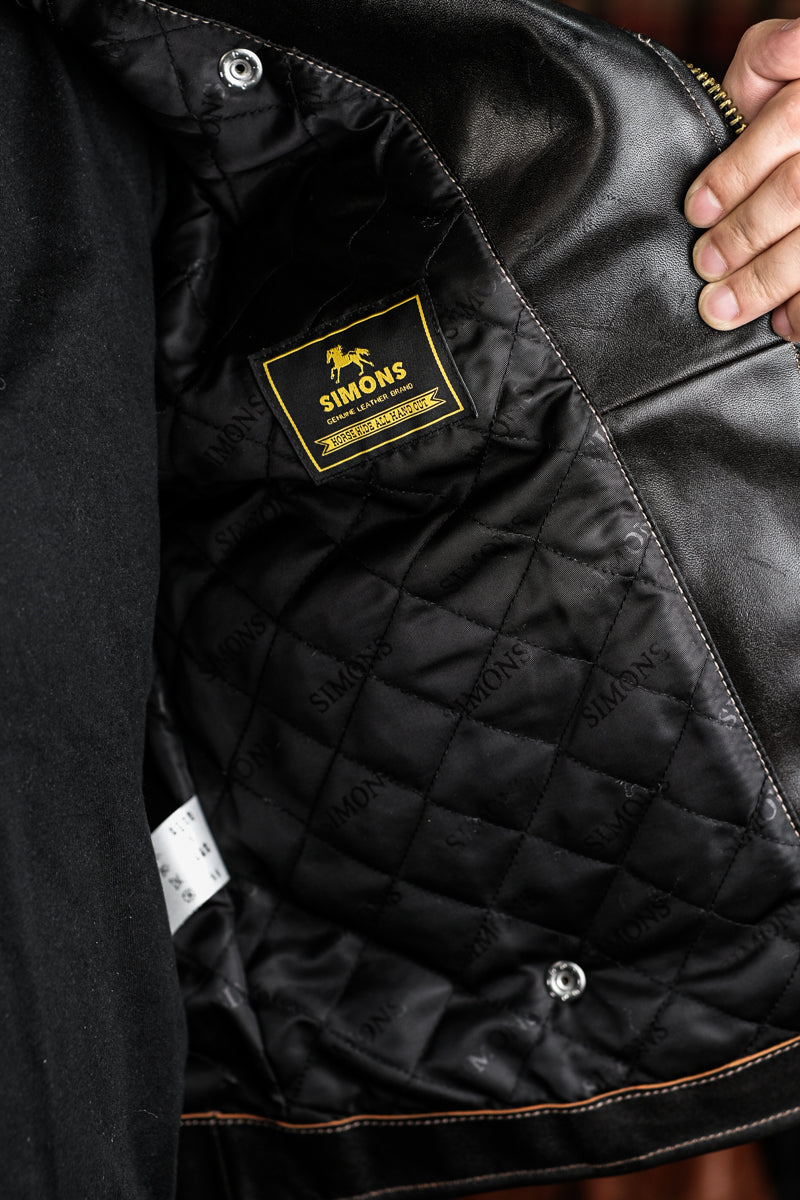 REAL SIMONS BUCO J-24 1953 Original Iconic Motorcycle Jacket