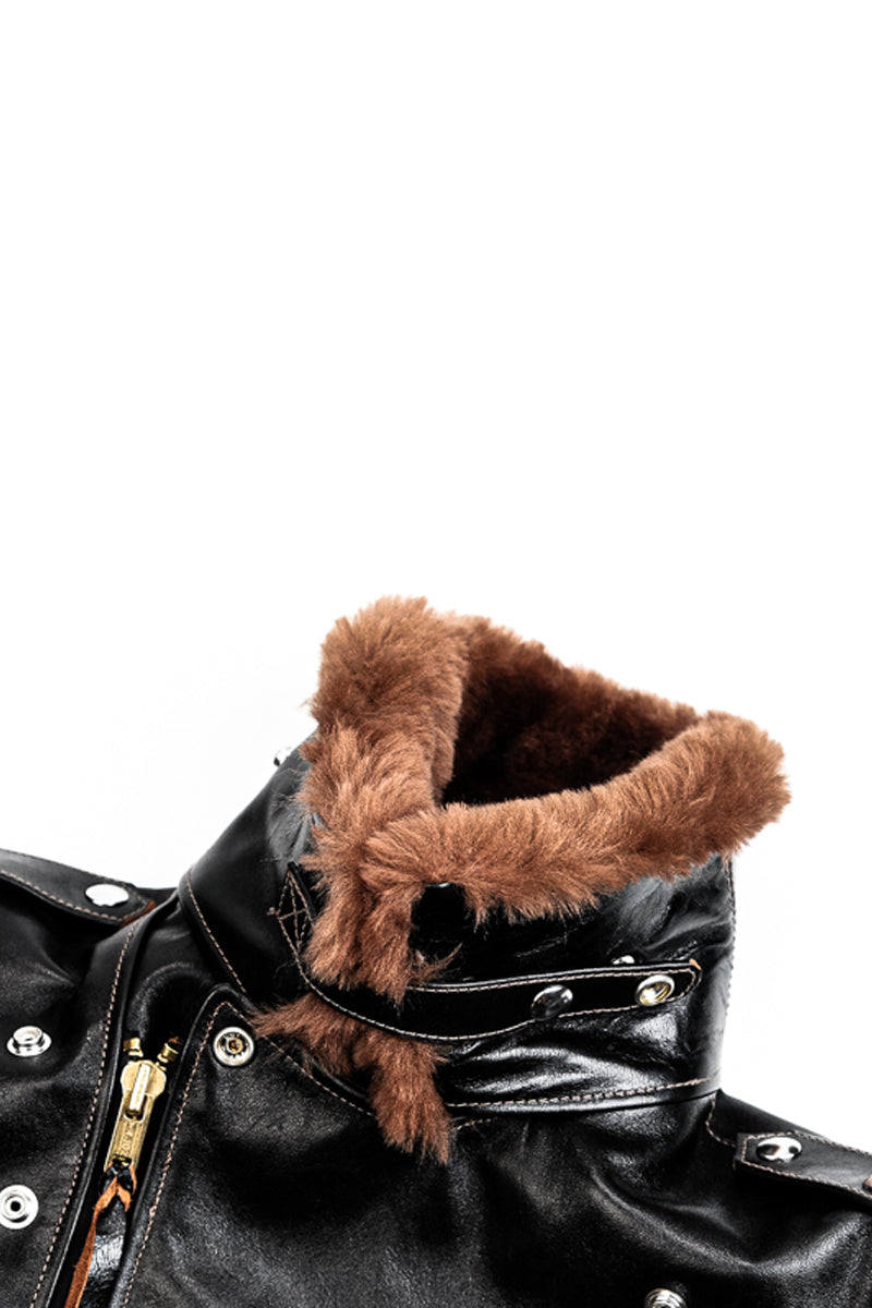 J-24 Jacket with Detachable Fur Collar — Details 14