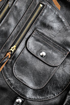 J-24 Jacket with Detachable Fur Collar — Details 17