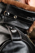 J-24 Jacket with Detachable Fur Collar — Details 4