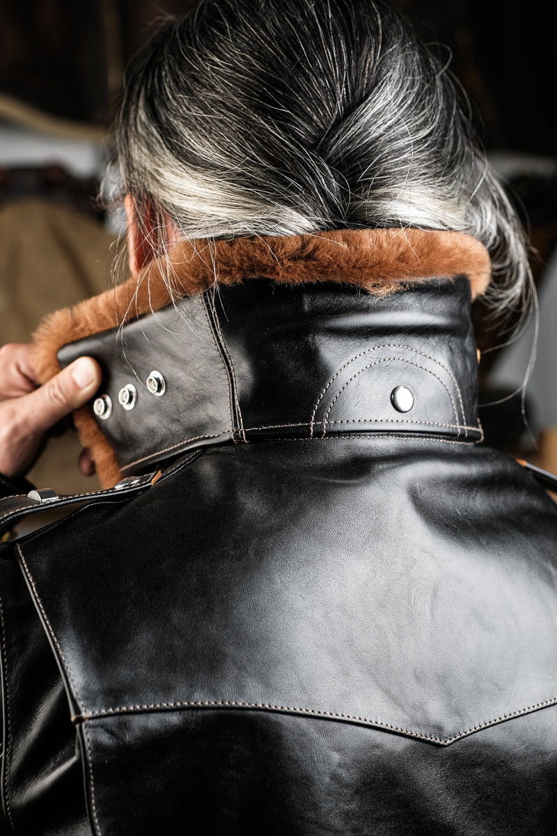 J-24 Jacket with Detachable Fur Collar — Details 5