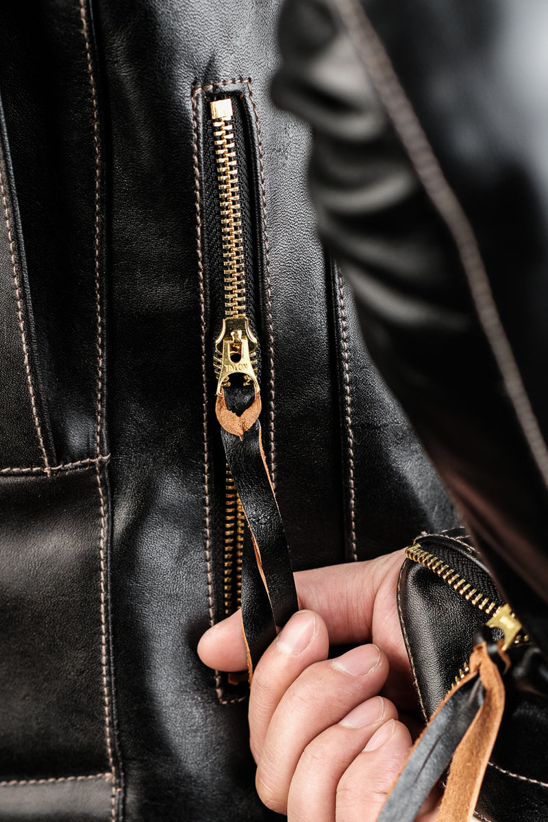 J-24 Jacket with Detachable Fur Collar — Details 8