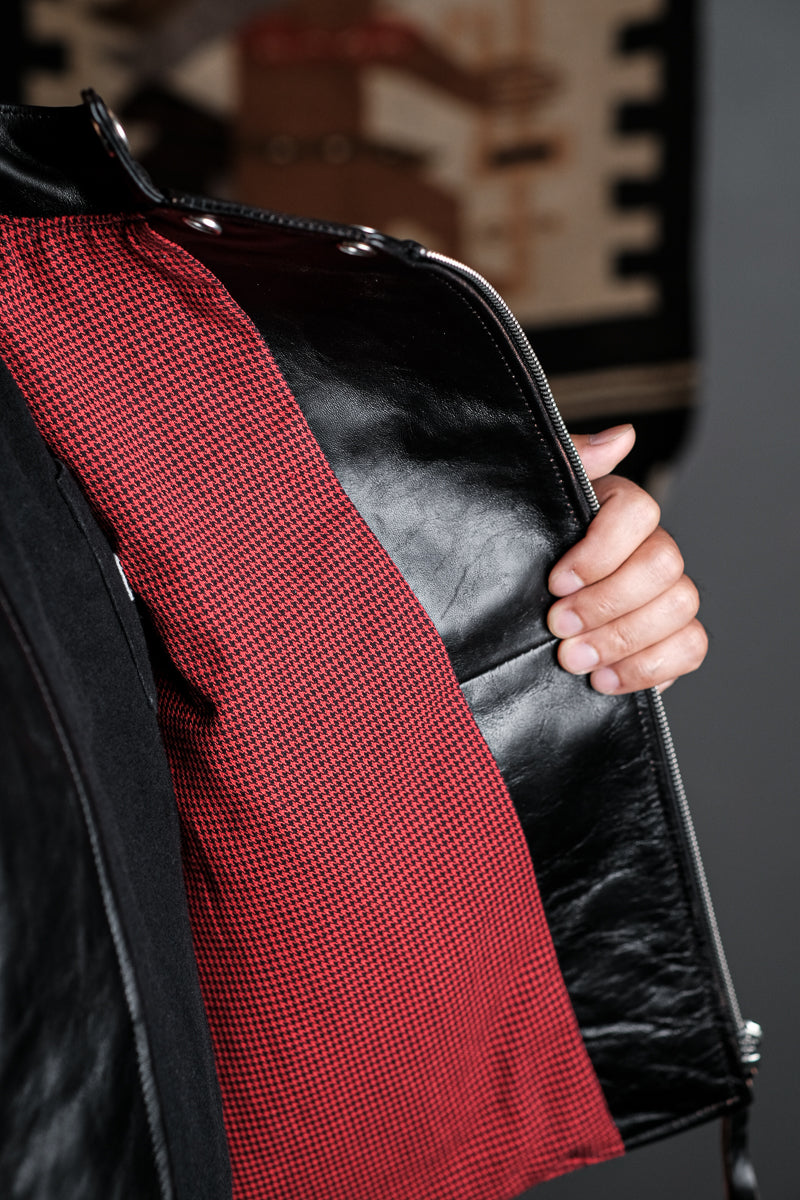 J31 Horsehide Motorcycle Jacket Lining
