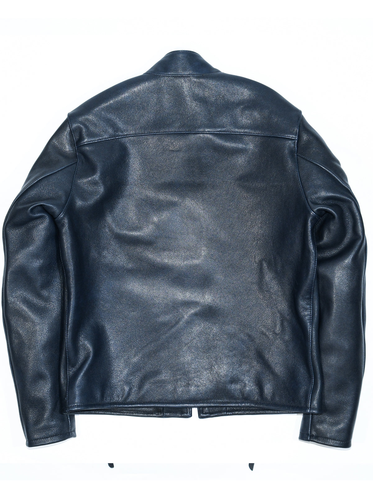 J100-Goatskin-coffee-racing-jacket-blue-back