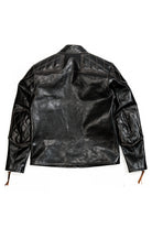 J100 Quilted Cafe Racer Leather Jacket (Horsehide Back)