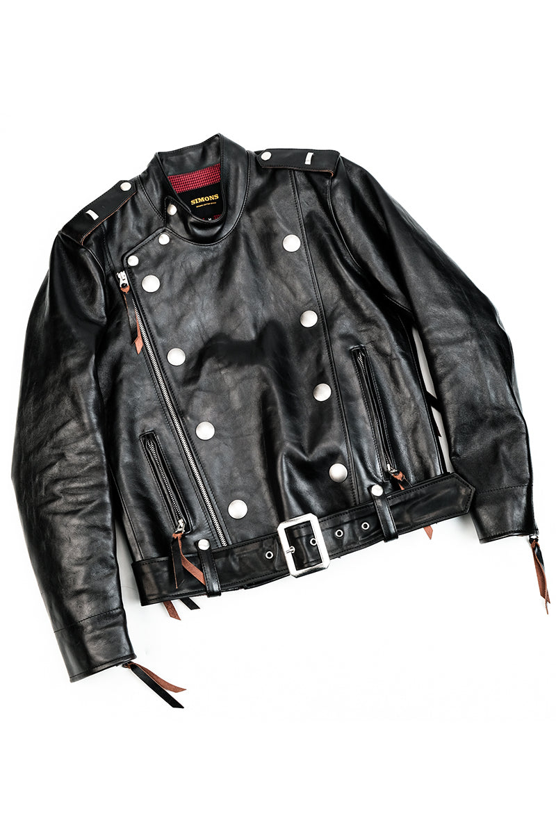 J31 Horsehide Motorcycle Jacket
