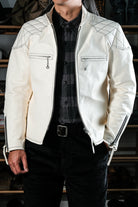 Lambskin J100 Quilted Coffee-Colored Racing Car