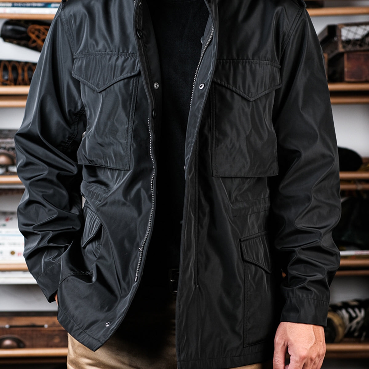M-65 Field Jacket |Real Simons Aviator Jacket - Free Worldwide Shipping ...