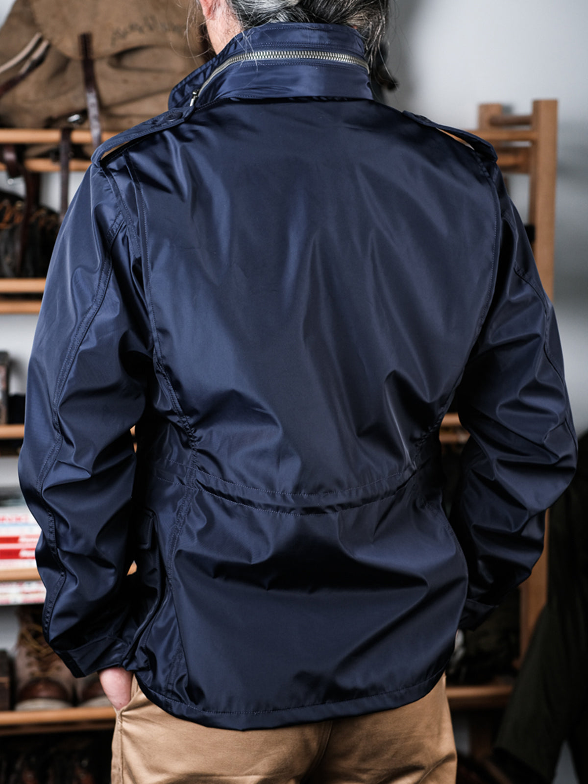 M-65-Field-Jacket-Navy-Blue-Back-Effect-2