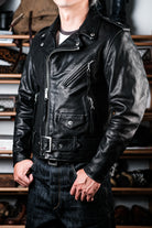 Marlon Brando motorcycle leather jacket oil waxed horsehide 3