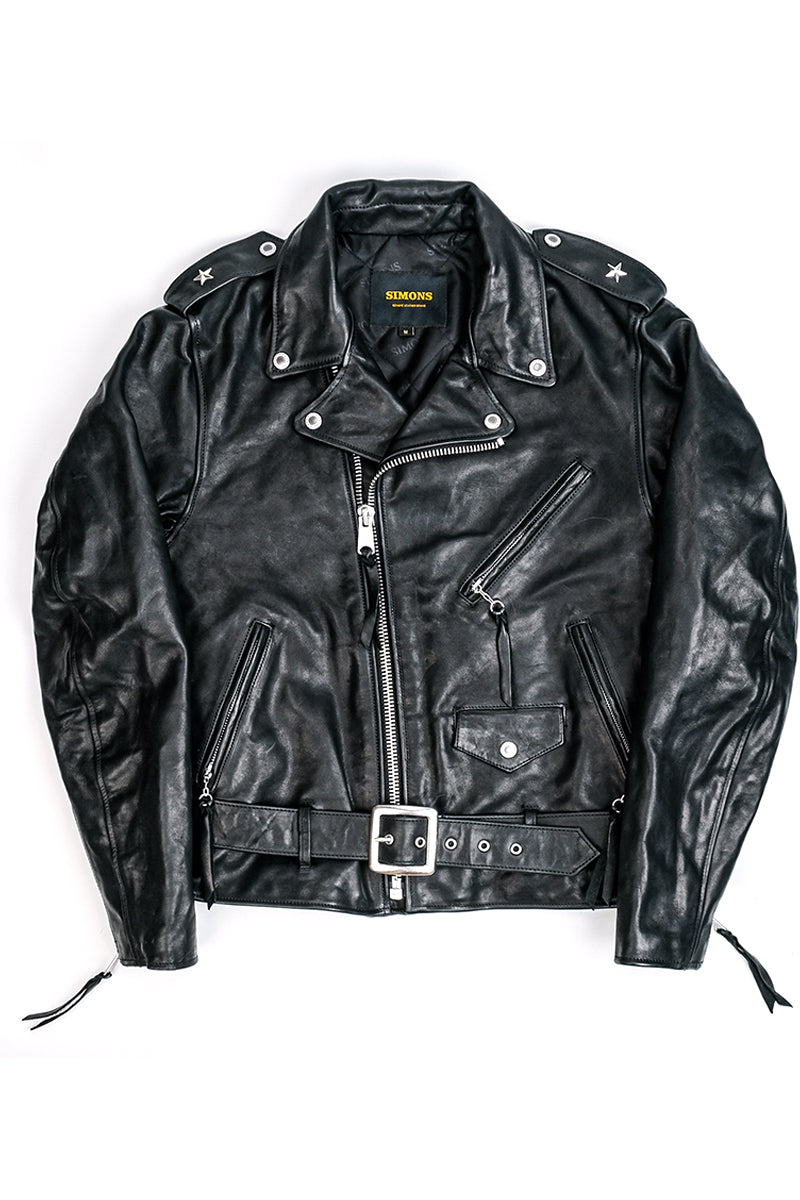Marlon Brando motorcycle leather jacket oil waxed horsehide 5