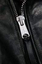 Marlon Brando motorcycle leather jacket oil waxed horsehide detail 13