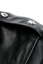 Marlon Brando motorcycle leather jacket oil waxed horsehide detail 14
