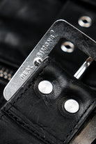 Marlon Brando motorcycle leather jacket oil waxed horsehide detail 8