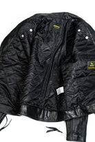 Marlon Brando motorcycle leather jacket oil waxed horsehide lining