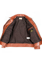 Mulholland 1930s Chip Service Jacket - Havana-colored lining