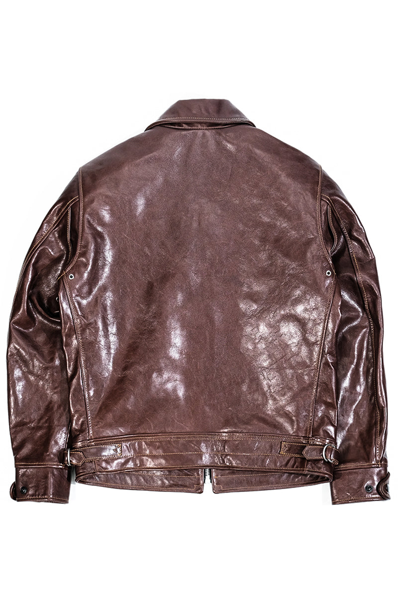 Mulholland 1930s Chip Service Jacket - Seal Brown Back 2