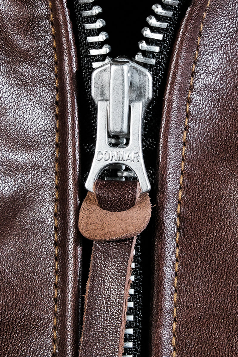 Mulholland 1930s Chip Service Jacket - Seal Brown Details 3