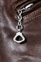 Mulholland 1930s Chip Service Jacket - Seal Brown Details 4