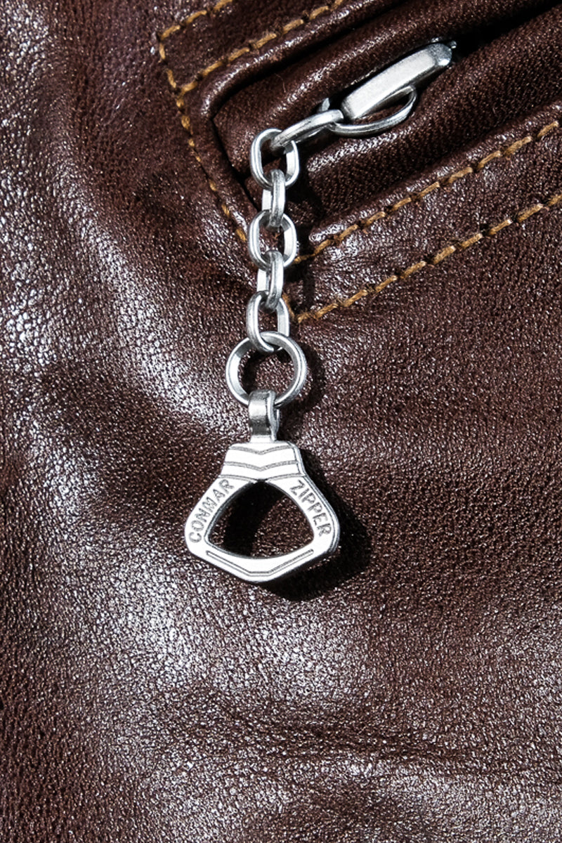 Mulholland 1930s Chip Service Jacket - Seal Brown Details 4